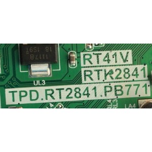 MAIN FUENTE (COMBO) PARA TV TCL ((ANDROID)) HD / NUMERO DE PARTE 08-RT41V05-MA200WA / 02-SHY41VA-CHCA02 / TPD.RT2841-PB771 / RT41V / RTK2841 / V8-R41KT01-LF1V180 / T19121404_2 / PANEL ST3151A07-2 / MODELO 32A323